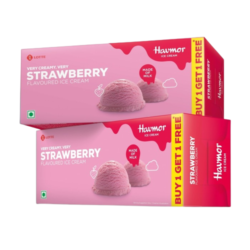 Best ice cream flavors - Havmor Strrawberry ice cream